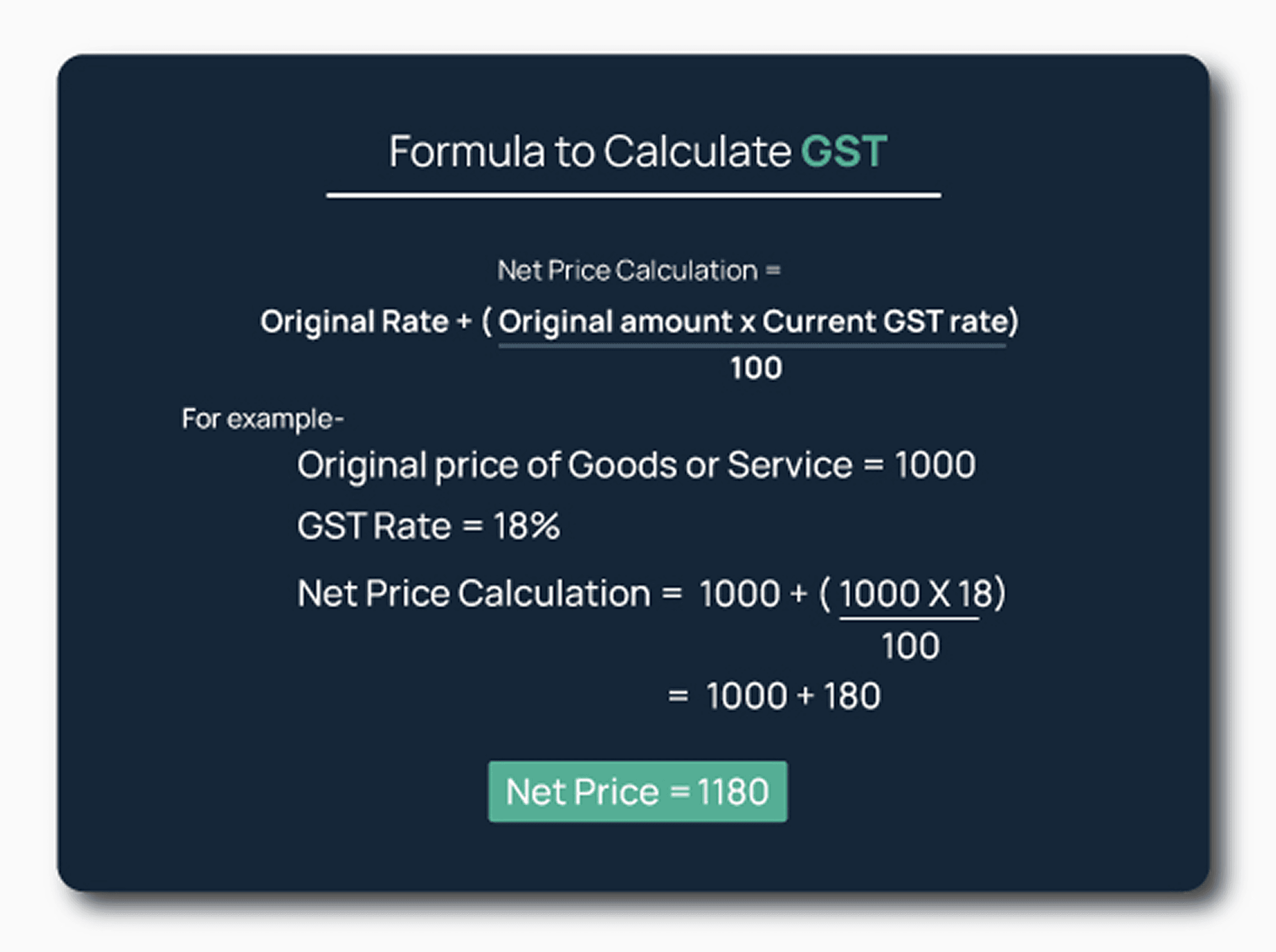 GST Applications