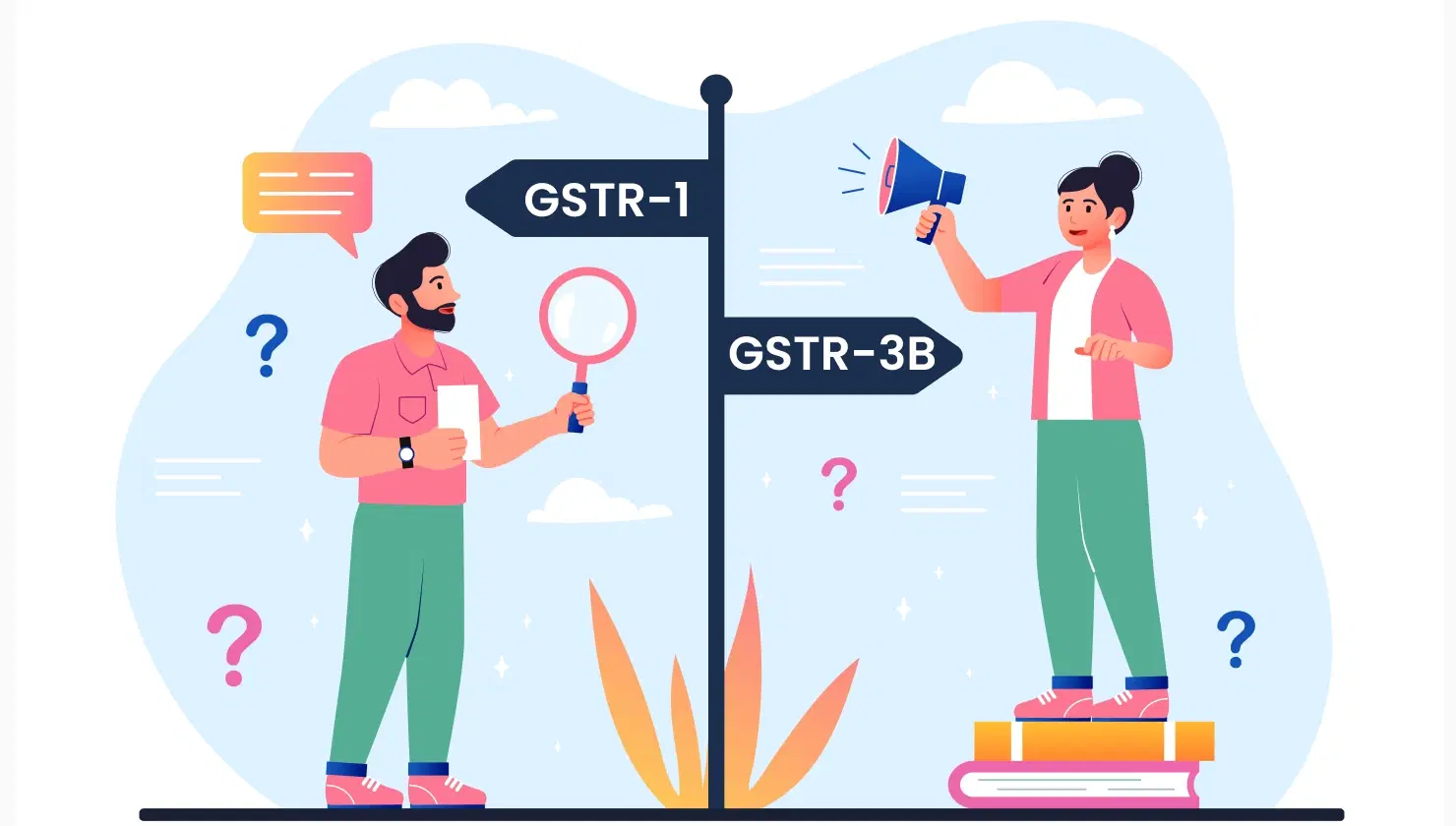Difference Between GSTR-1 and GSTR-3B