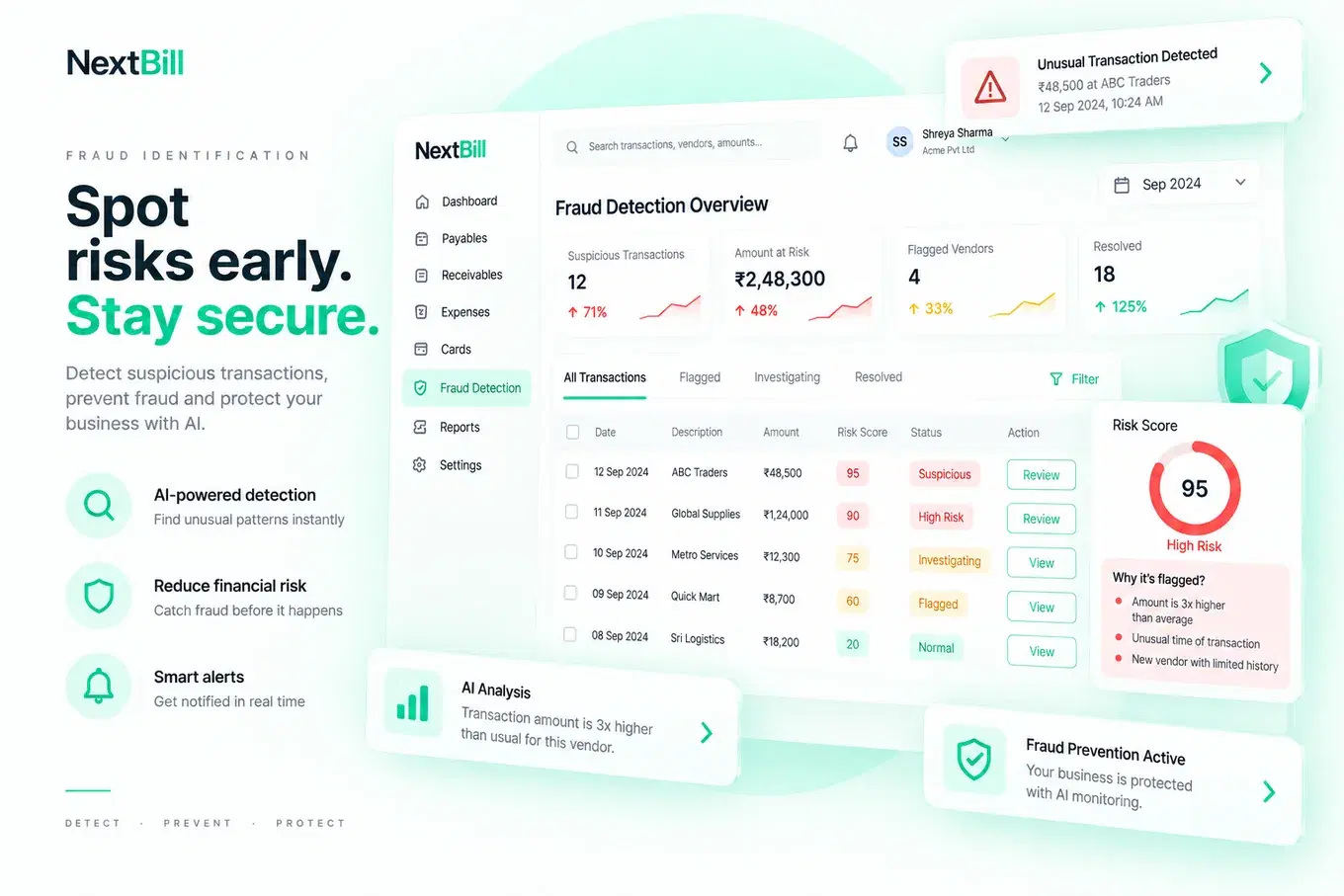 Illustrated d2c finance workspace